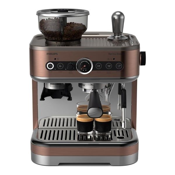 Máy pha cà phê bán tự động Philips Barista PSA3228/41 màu đồng