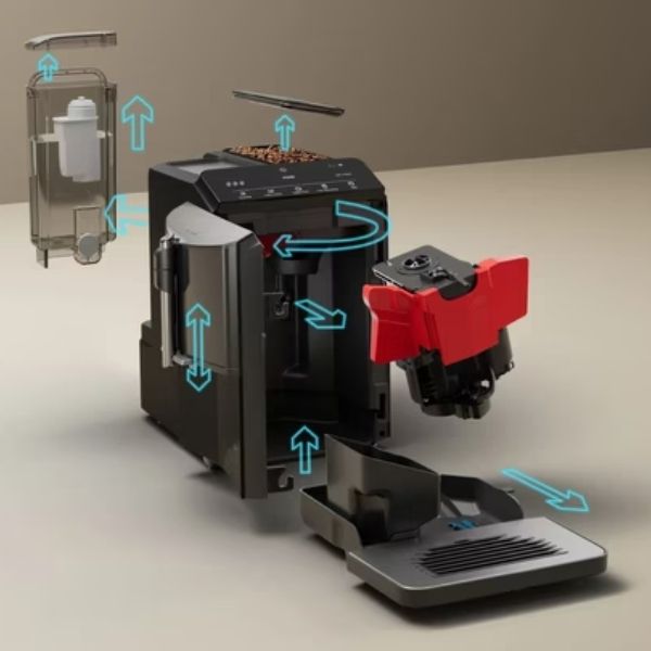 Máy pha cà phê tự động Siemens TF301E09 EQ300