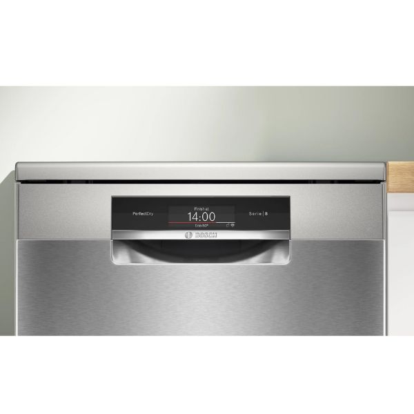 Máy rửa bát độc lập Bosch SMS8TCI04E Serie 8 sấy Zeolith - 14 bộ