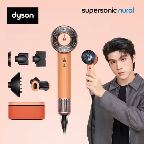 Máy sấy tóc Dyson HD16 Supersonic Nural - Màu Cam Đào