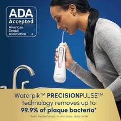  Máy tăm nước Waterpik WP589 / WP-589 Cordless Advanced 2.0 màu trắng 