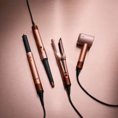  Máy tạo kiểu tóc Dyson Airwrap iD HS08 Amber silk/Pink champagne 