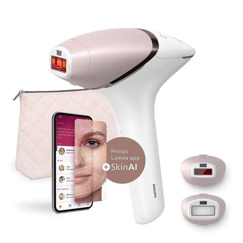 Máy triệt lông IPL Philips Lumea BRI950/02 Series 9900 Made in Slovenia