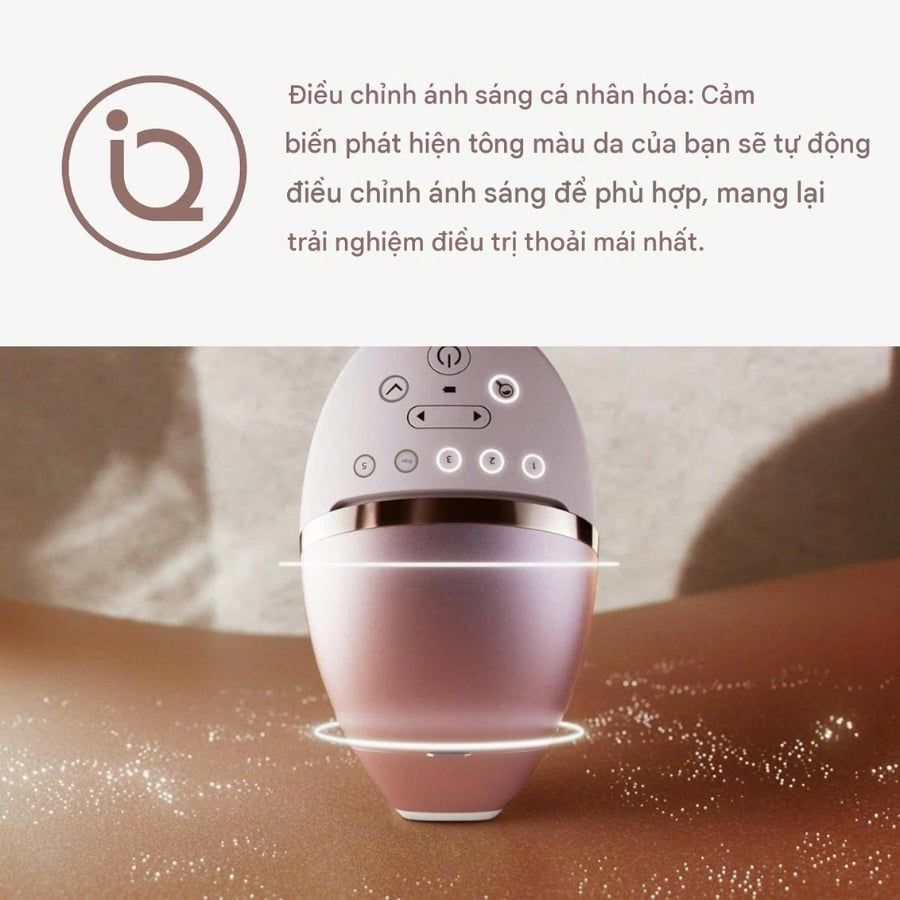 Máy triệt lông IPL Philips Lumea 9900 Series BRI950/02 Made in Sloveni