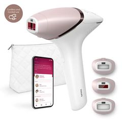  Máy triệt lông Philips Lumea IPL BRI955/00 Series 9000 Made in Slovenia 