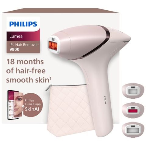Máy triệt lông Philips Lumea IPL BRI953/02 Series 9900 - Made in Slovenia.
