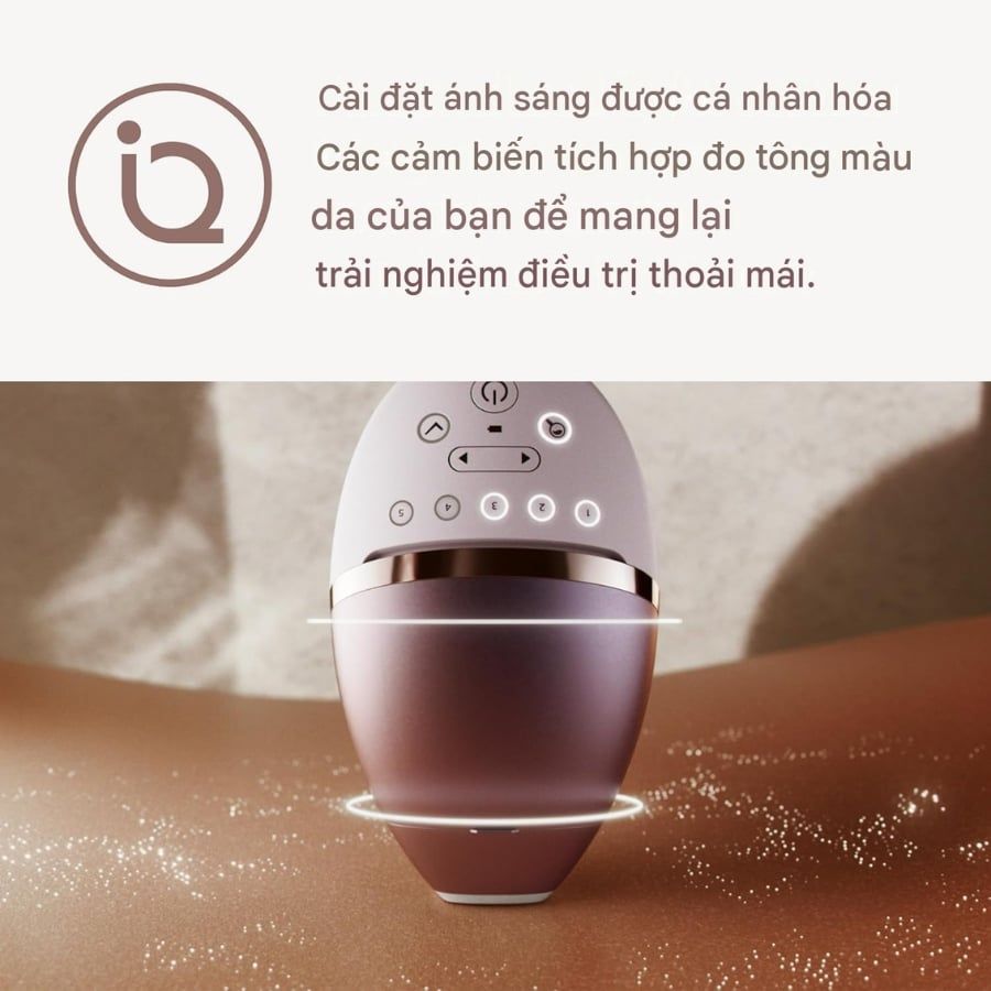 Máy triệt lông Philips Lumea IPL Series 8000 BRI945/00 với 2 đầu triệt