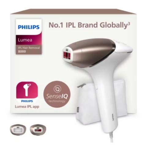Máy triệt lông Philips Lumea IPL BRI945/00 Series 8000 với 2 đầu triệt (Face & Body)