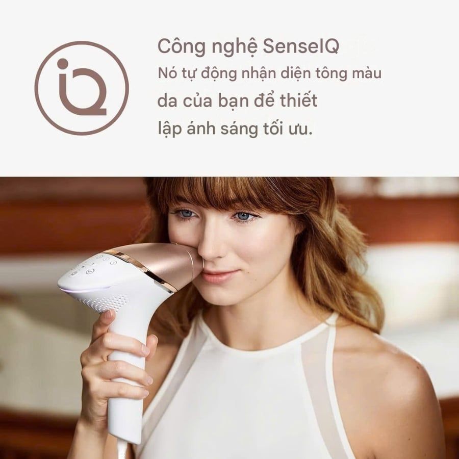 Máy triệt lông Philips Lumea IPL Series 8000 BRI948/00