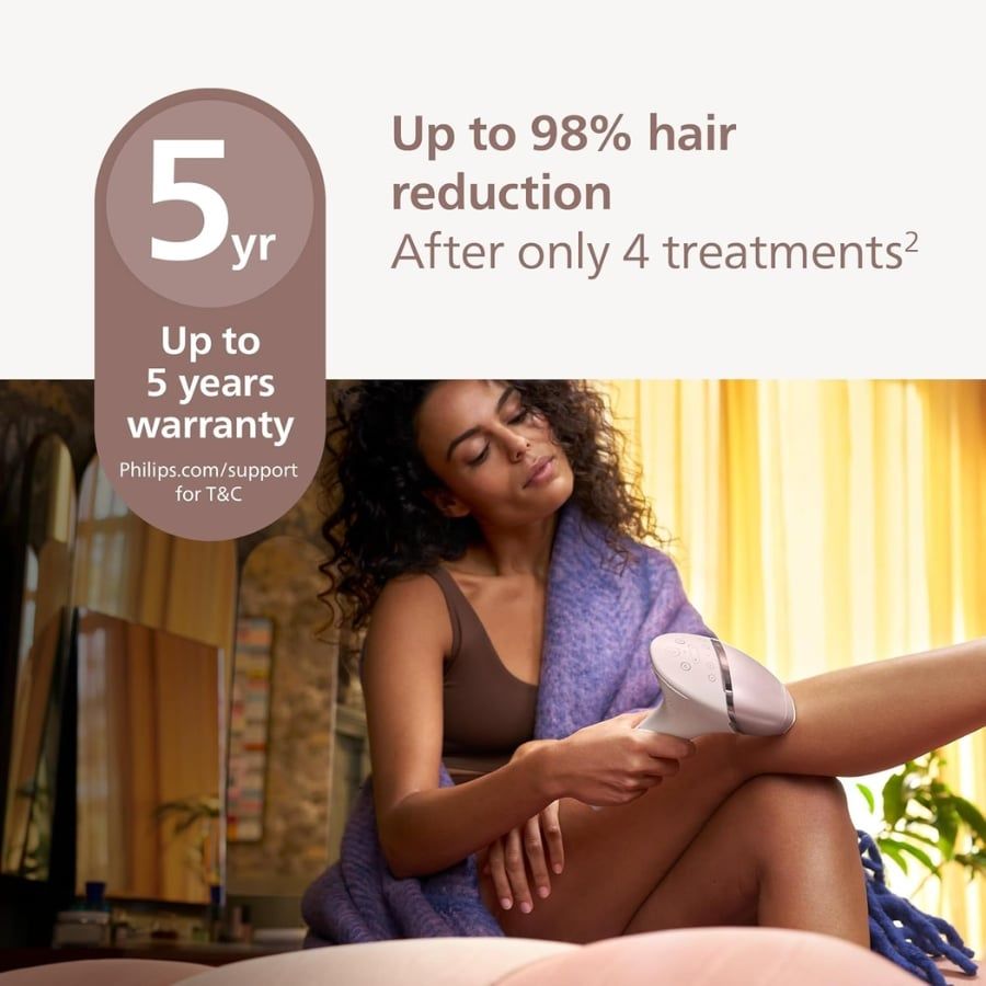 Máy triệt lông Philips Lumea IPL Series 8000 BRI948/00