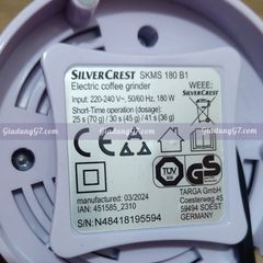  Máy xay cà phê điện SilverCrest SKMS 180 