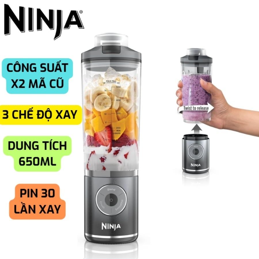 Máy xay sinh tố cầm tay Ninja Blast Max