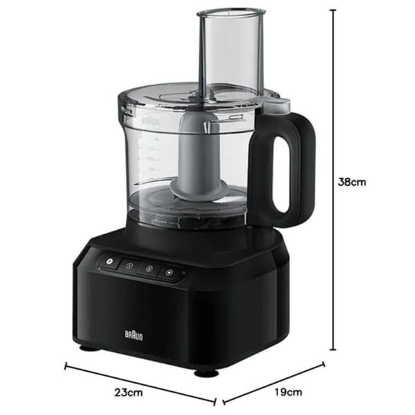 Máy xay thực phẩm Braun Pureease FP 3132 Bk