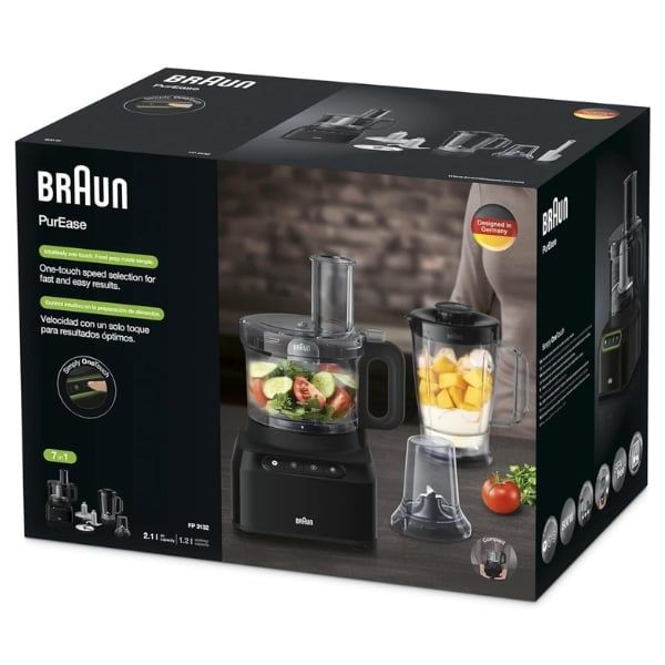 Máy xay thực phẩm Braun Pureease FP 3132 Bk