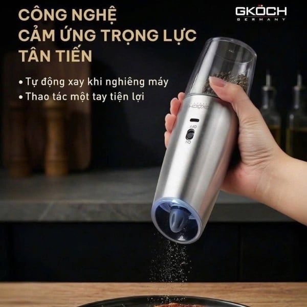 Máy Xay Tiêu Cảm Biến Gkoch KYMQ-57A