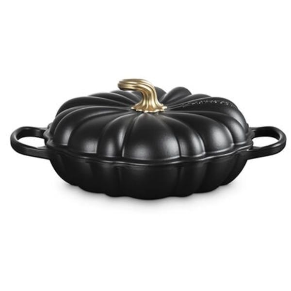 Nồi chảo bí ngô Le Creuset Rhone 28cm 2.5L - Màu Đen