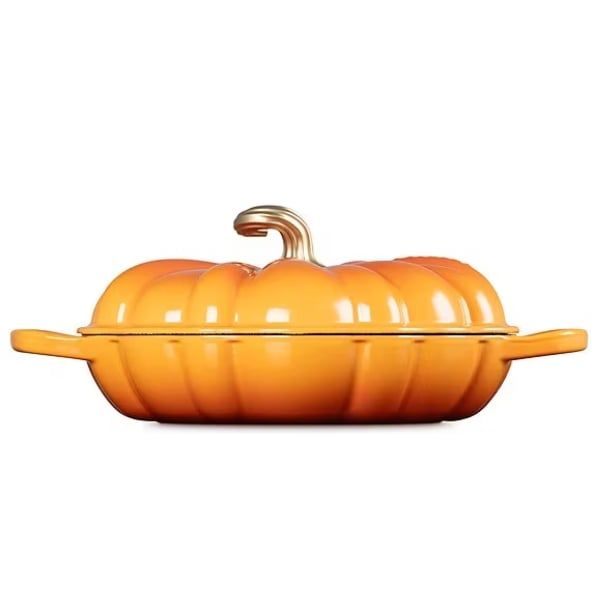 Nồi chảo bí ngô Le Creuset Rhone 28cm 2.5L - Màu Cam