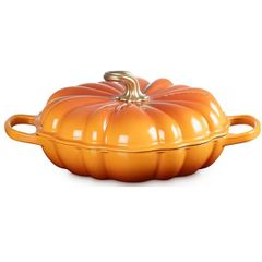  Nồi chảo bí ngô Le Creuset Rhone 28cm 2.5L - Màu Cam 