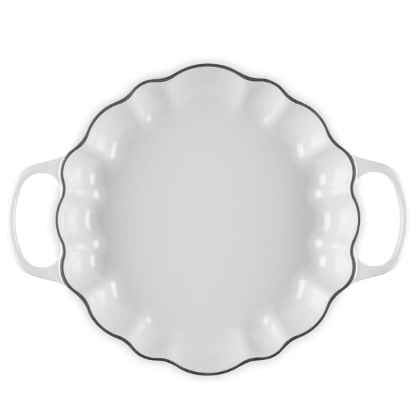 Nồi chảo bí ngô Le Creuset Rhone 28cm 2.5L - Màu Trắng Kem