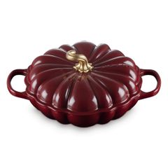  Nồi chảo bí ngô Le Creuset Rhone 28cm 2.5L - Màu đỏ mận 
