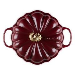  Nồi chảo bí ngô Le Creuset Rhone 28cm 2.5L - Màu đỏ mận 