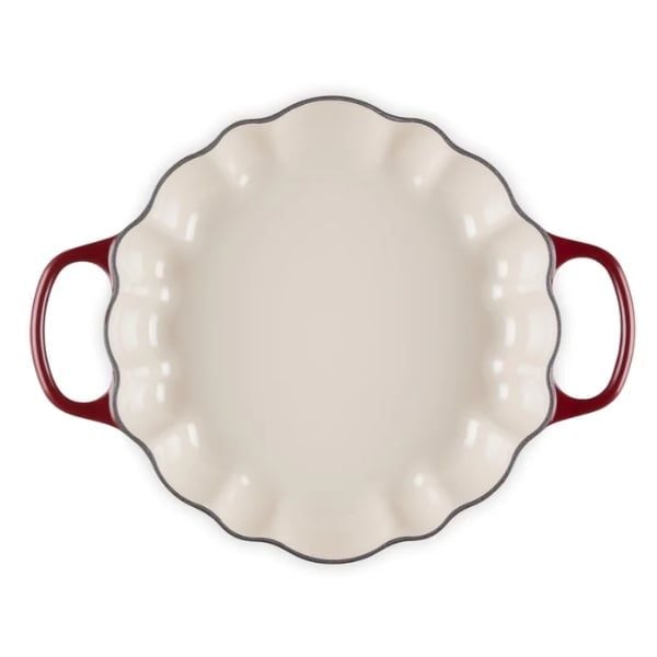 Nồi chảo bí ngô Le Creuset Rhone 28cm 2.5L - Màu đỏ mận