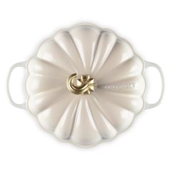 Nồi chảo gang Le Creuset Meringue 28cm 2.5L bí ngô - Màu kem 