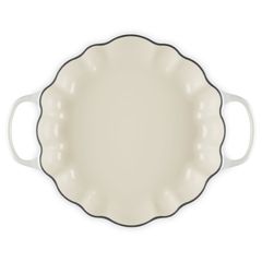  Nồi chảo gang Le Creuset Meringue 28cm 2.5L bí ngô - Màu kem 