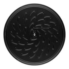  Nồi chảo gang Staub Chistera 24cm 2.4L - Màu Ghi 
