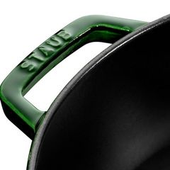  Nồi chảo gang Staub Chistera 28cm 3.7L - Màu Xanh Basil 