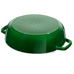  Nồi chảo gang Staub Chistera 28cm 3.7L - Màu Xanh Basil 