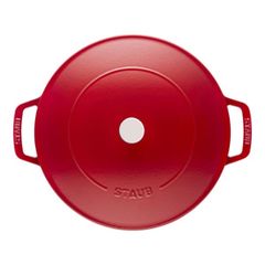  Nồi chảo gang Staub Chistera 28cm 3.7L - Màu Đỏ 40511 