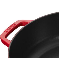  Nồi chảo gang Staub Chistera 28cm 3.7L - Màu Đỏ 40511 