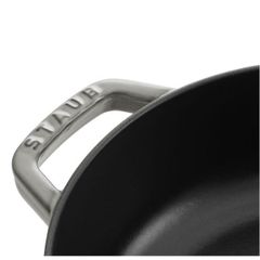  Nồi chảo gang Staub Chistera 28cm 3.7L - Màu Ghi 40511-470-0 