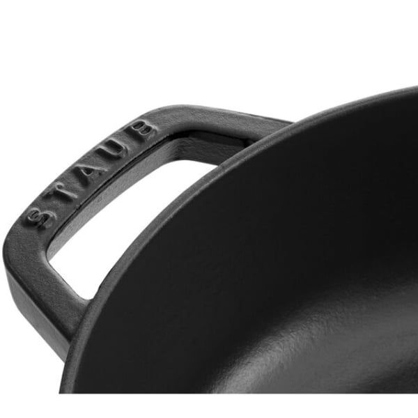 Nồi chảo gang Staub Chistera 28cm 3.7L - Màu Đen 40511-472-0