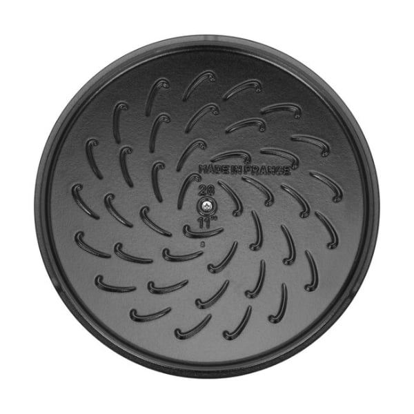 Nồi chảo gang Staub Chistera 28cm 3.7L - Màu Đen 40511-472-0