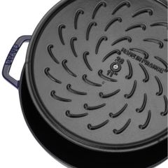  Nồi chảo gang Staub Chistera 28cm 3.7L - Màu Xanh 40511-476-0 