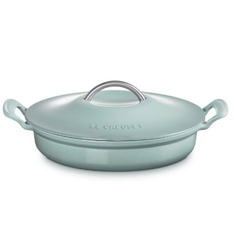 Nồi chảo Le Creuset Modern Heritage 28cm 2.9L - Màu muối biển