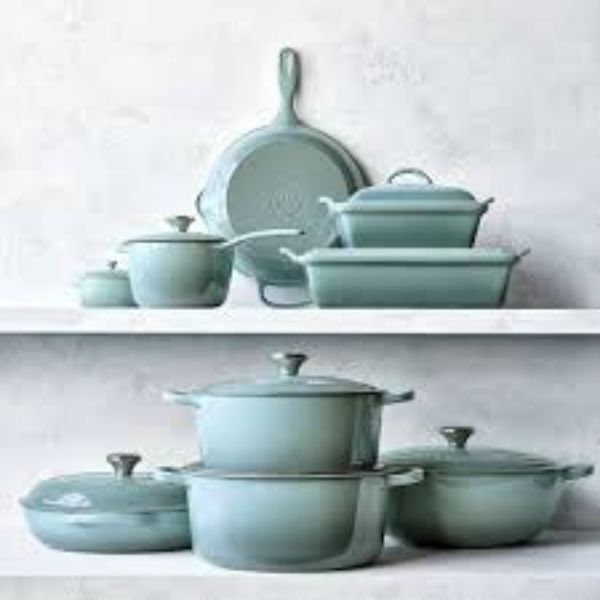 Nồi chảo Le Creuset Modern Heritage 28cm 2.9L - Màu muối biển
