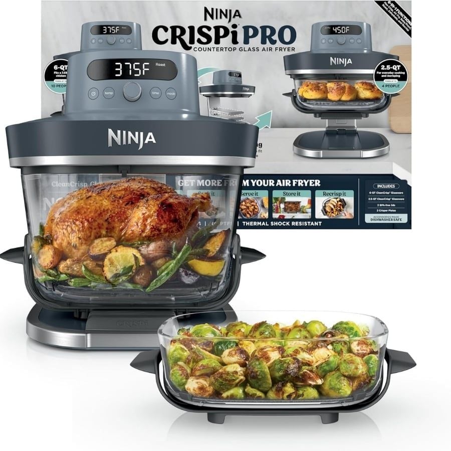Nồi chiên không dầu Ninja CRISPi PRO 7in1 XL
