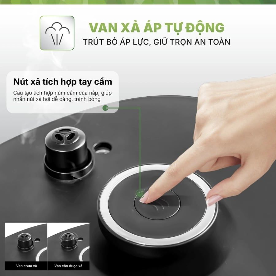 Nồi cơm áp suất đa năng Habibullet PHB-8386 6 lít