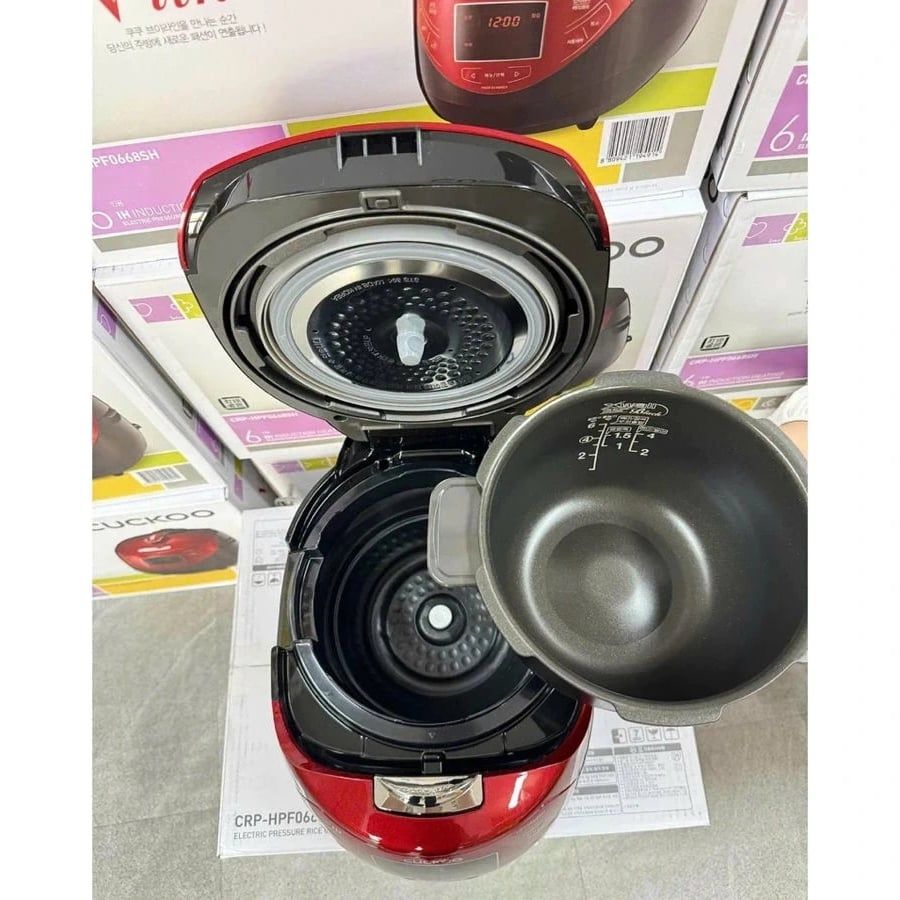 Nồi Cơm Điện Cao Tần Cuckoo CRP-HPF0668SH 1.08L Chính Hãng