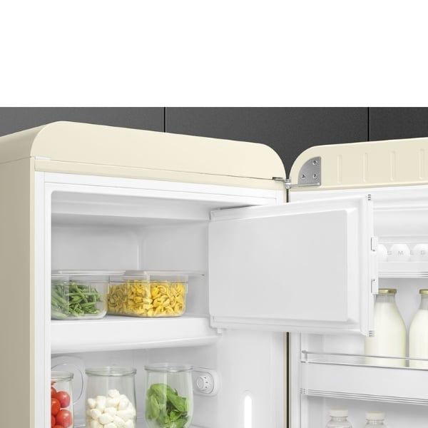 Tủ lạnh Smeg FAB28RCR6 màu kem 270L (có ngăn đông)