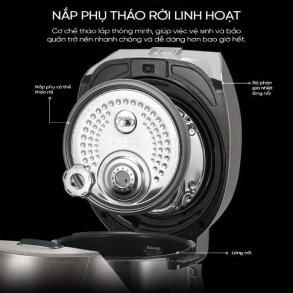 Nồi cơm điện cao tần Cuckoo CRP JHPNL1010GPS 1.8L