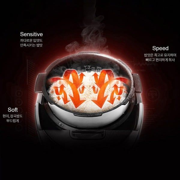 Nồi cơm điện cao tần Cuckoo CRP JHR1060FD dung tích 1.8L