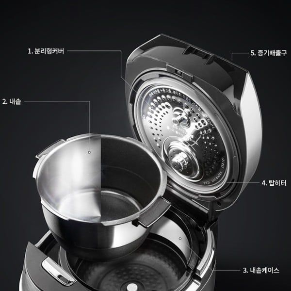 Nồi cơm điện cao tần Cuckoo CRP JHR1060FD dung tích 1.8L