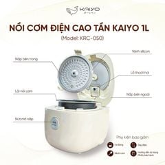  Nồi cơm điện cao tần IH Kaiyo KRC-050 1L 