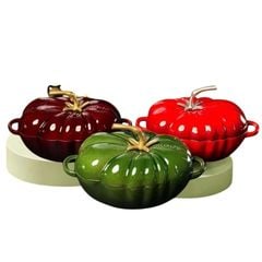  Nồi gang cà chua mini Moos 16cm 650ml 