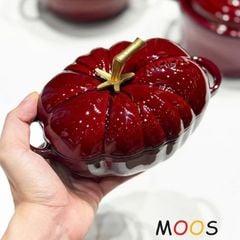  Nồi gang cà chua mini Moos 16cm 650ml 