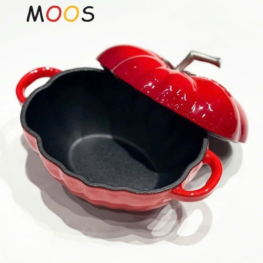 Nồi gang cà chua mini Moos 16cm 650ml
